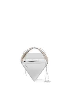 Paco Rabanne сумка на плечо с эффектом металлик