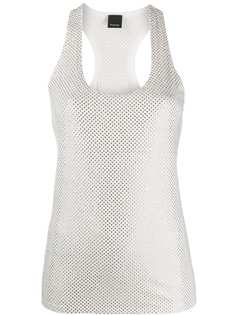 Pinko crystal-embellished vest