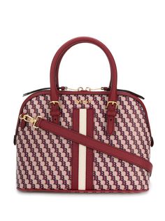 Bally logo print logo tote