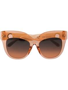 Linda Farrow oversized cat eye sunglasses