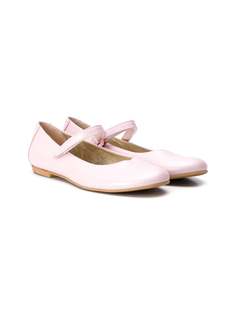 Monnalisa TEEN touch strap ballerina pumps