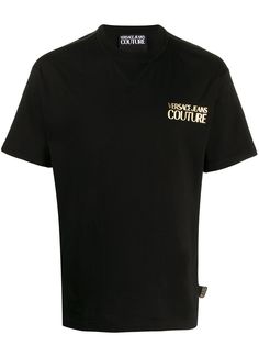 Versace Jeans Couture футболка свободного кроя с логотипом
