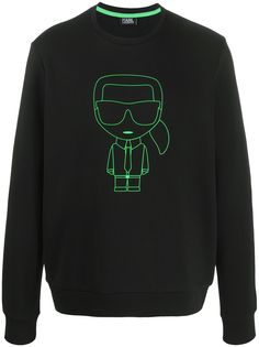 Karl Lagerfeld толстовка с принтом Ikonik