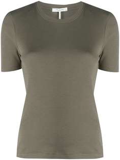 Rag & Bone футболка Kari в рубчик