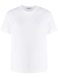 Stone Island crew-neck logo T-shirt