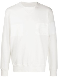 CP Company long sleeve printed logo sweater