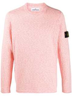 Stone Island melange knitted jumper