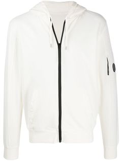 CP Company long sleeve zipped hoodie