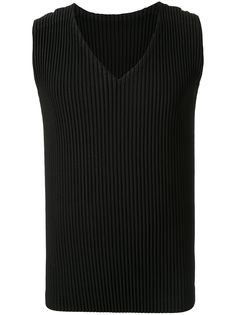 Homme Plissé Issey Miyake pleated sleeveless top