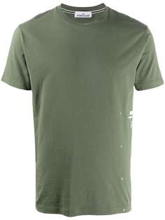 Stone Island compass badge logo T-shirt