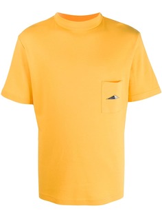 Anglozine футболка с короткими рукавами и карманом