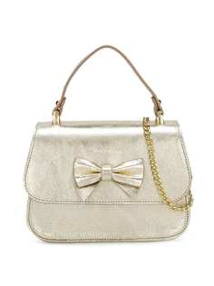 Monnalisa bow detail shoulder bag