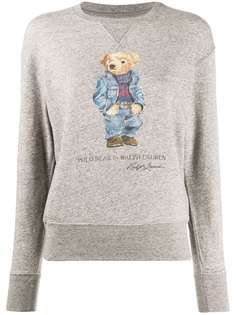 Polo Ralph Lauren толстовка с принтом Polo Bear