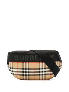 Burberry поясная сумка в клетку Vintage Check