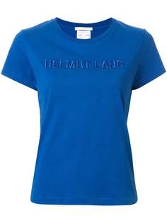 Helmut Lang embroidered logo T-shirt