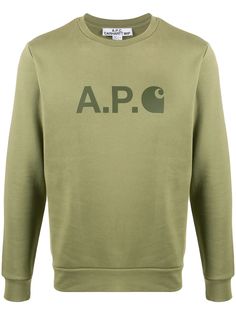 A.P.C. толстовка Ice из коллаборации с Carhartt