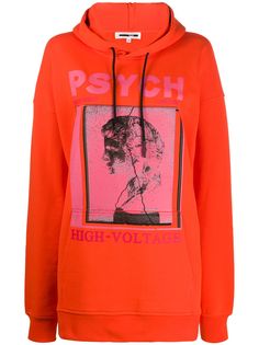 McQ Alexander McQueen oversized psych hoodie