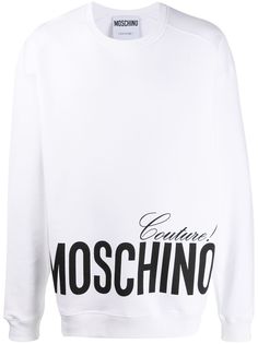 Moschino толстовка с логотипом