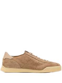 Santoni кеды на шнуровке