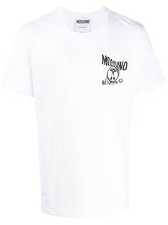 Moschino футболка с логотипом