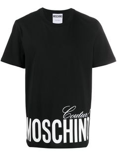 Moschino футболка с логотипом