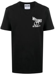 Moschino футболка с логотипом