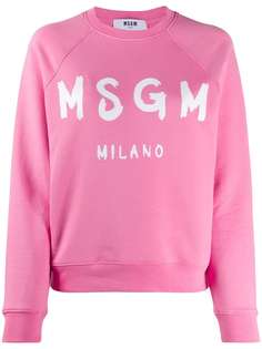 MSGM толстовка с логотипом