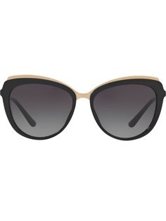 Dolce & Gabbana Eyewear солнцезащитные очки в оправе кошачий глаз