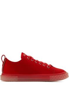 Giuseppe Zanotti кроссовки с рифленой подошвой