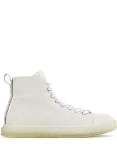 Giuseppe Zanotti высокие кеды с рифленой подошвой