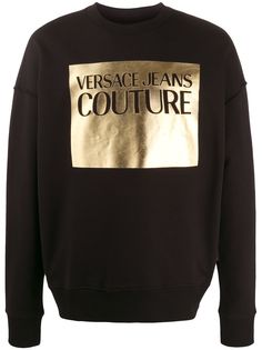 Versace Jeans Couture logo crew-neck sweatshirt