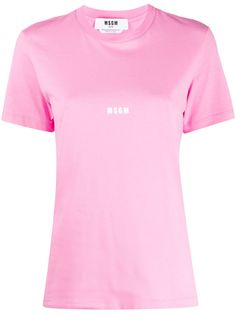 MSGM футболка с логотипом
