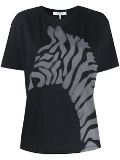 Rag & Bone футболка Zebra Boy свободного кроя