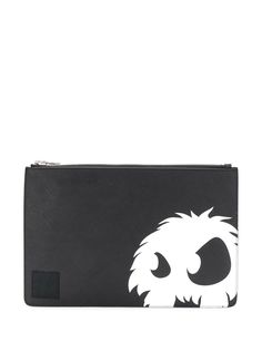 McQ Alexander McQueen клатч с принтом