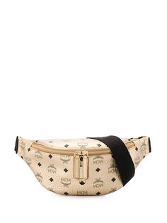 MCM logo print belt bag