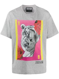 Versace Jeans Couture collage print T-shirt