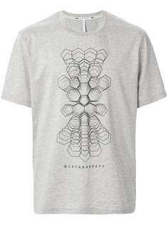 Blackbarrett футболка с графичным принтом