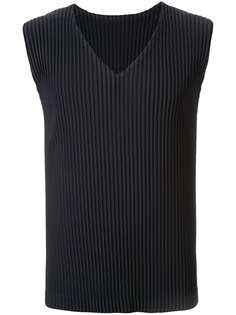 Homme Plissé Issey Miyake pleated sleeveless top