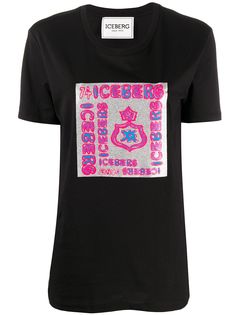 Iceberg logo patch T-shirt