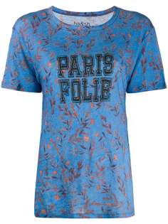 Ba&Sh футболка Paris Folie с принтом