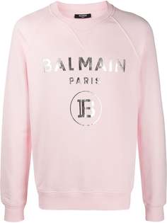 Balmain logo detail sweatshirt