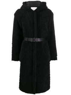 Ba&Sh флисовое пальто Filip с поясом