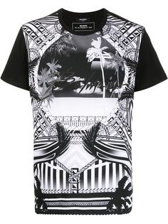 Balmain graphic print T-shirt