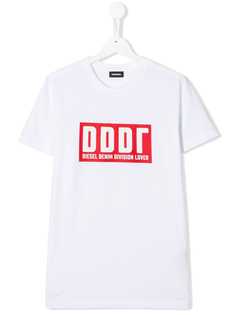Diesel Kids TEEN DDDR stamp T-shirt