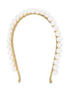 Jennifer Behr white pearl headband