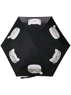 Karl Lagerfeld зонт с принтом Ikonik