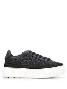 Casadei woven off-road sneakers