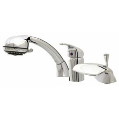 Смеситель для ванны с душем Тритон