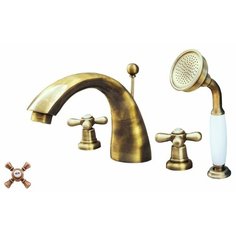 Смеситель для ванны с душем Slezak RAV