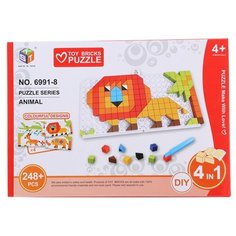 KST Пазл Сафари 4 в 1